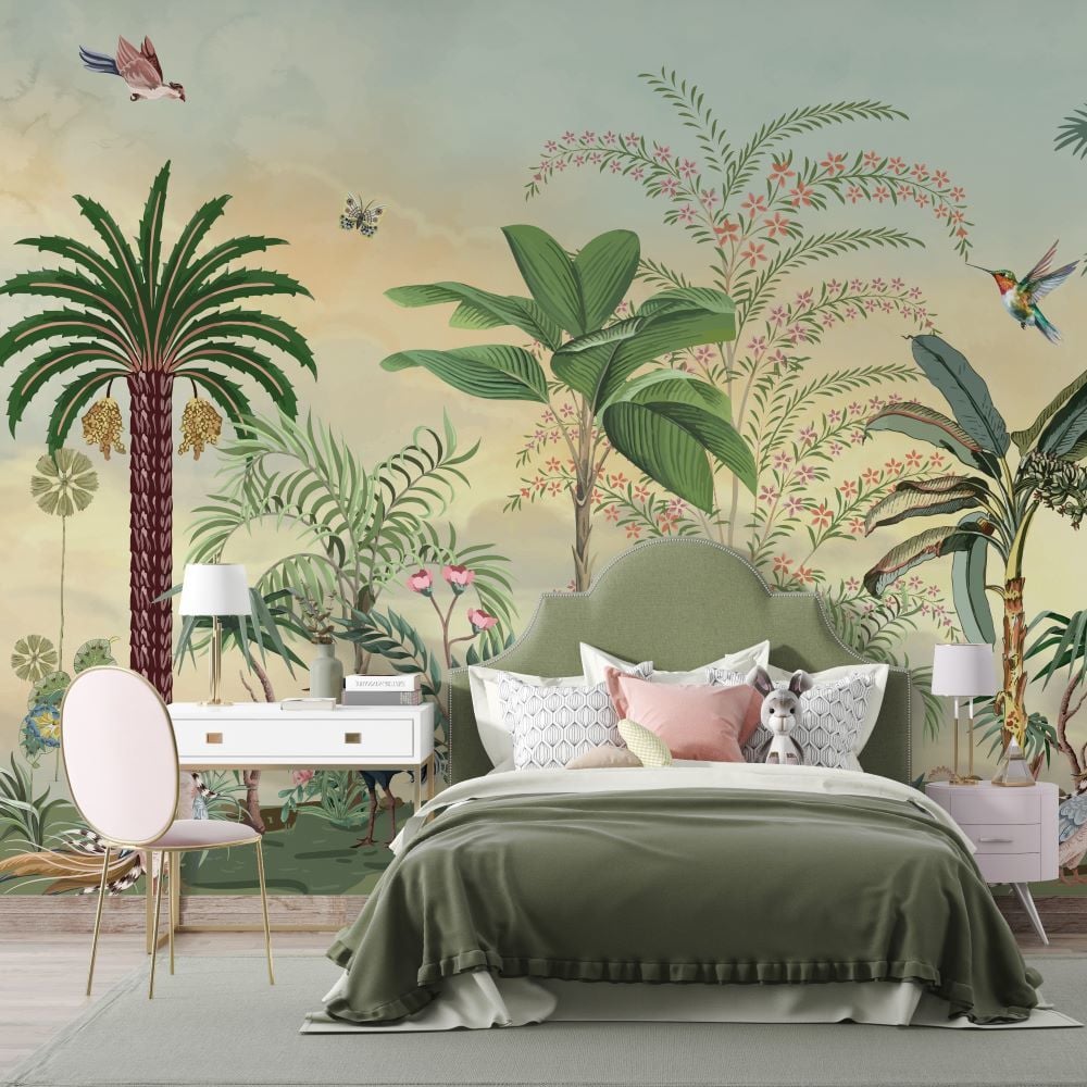 Doğayla Bütünleşen Zamansız Zarafet Duvar Kağıdı