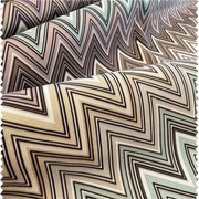 Zigzaglı Missoni Desen Baskı Döşemelik Kumaş