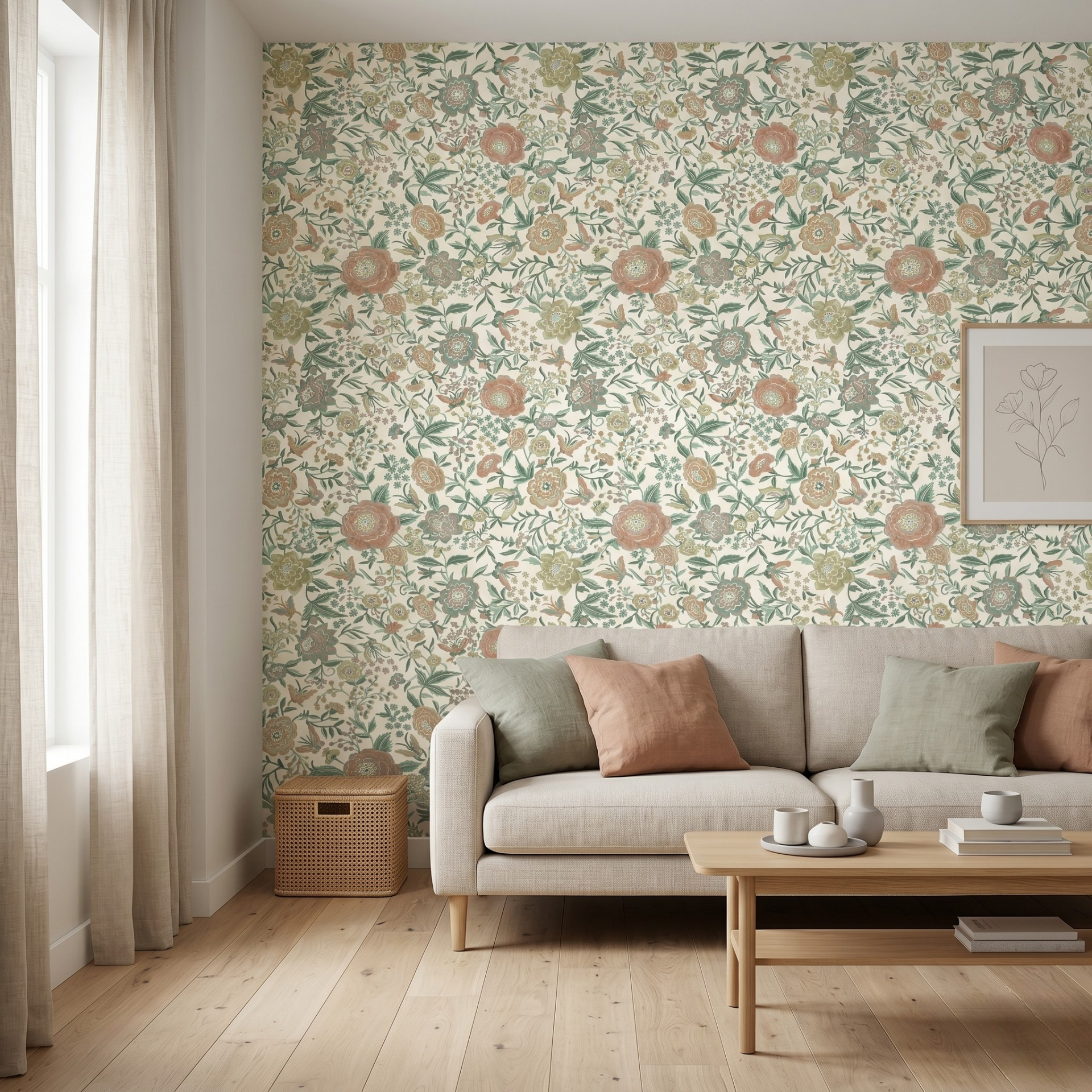 Missoni Home 1 Oriental Garden Vinil Duvar Kağıdı