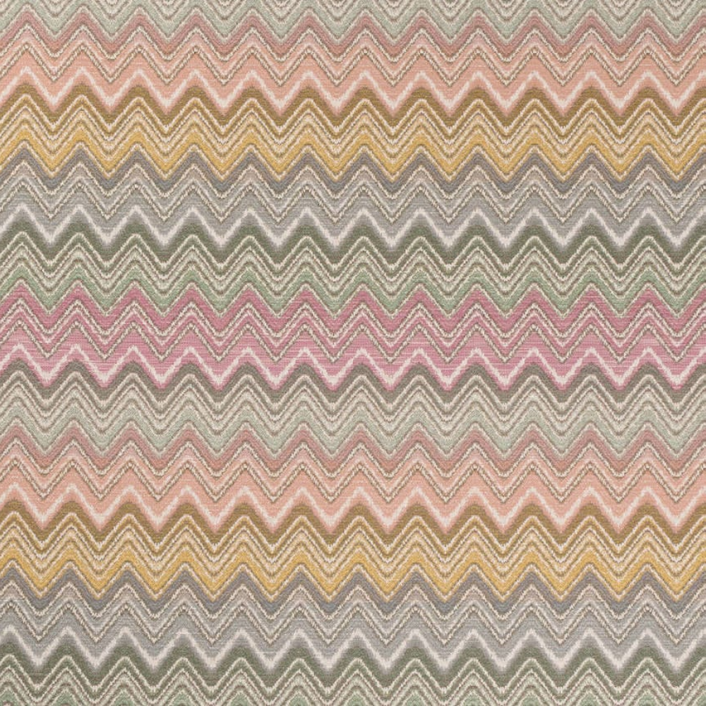 Zigzag Desen Renkli Döşemelik Kumaş
