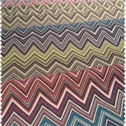 Zigzaglı Missoni Desen Dokuma Döşemelik Kumaş