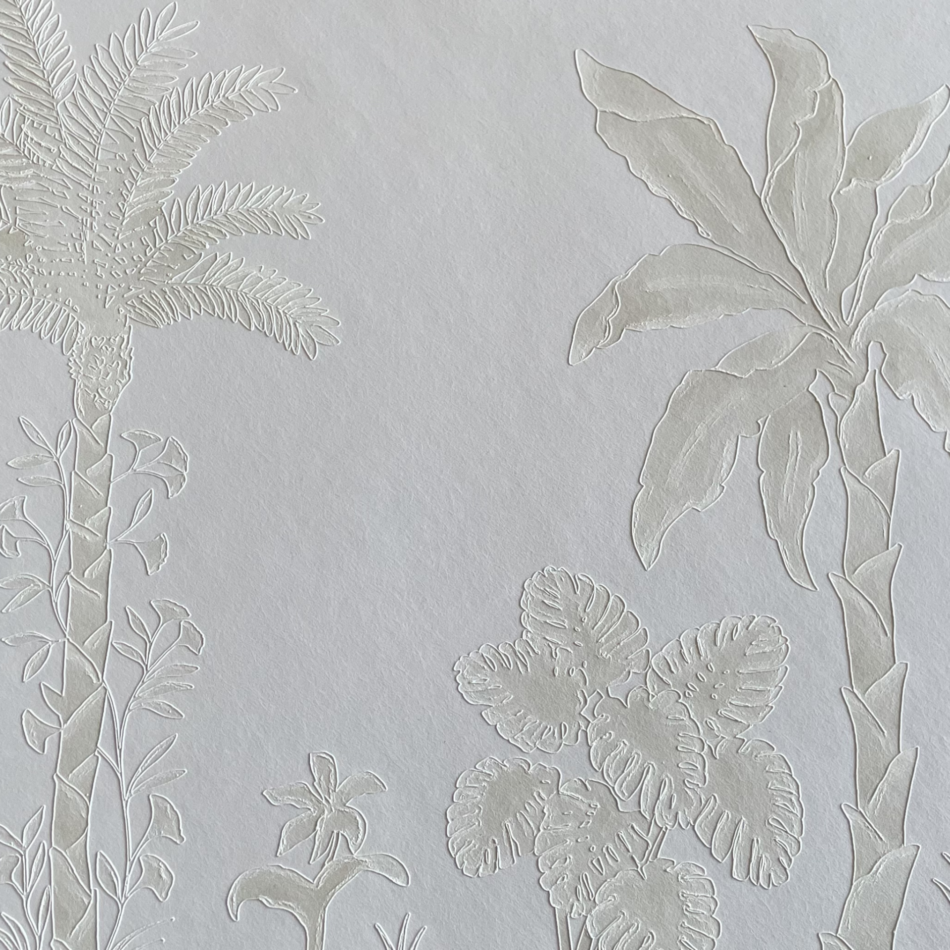 Bambu Tropikal Doğa Duvar Kağıdı