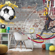Football Galatasaray Duvar Yazılı Duvar Kağıdı