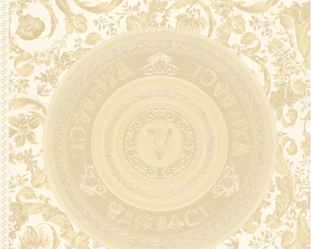 Versace 5 Virtus Barok Desen Duvar Kağıdı