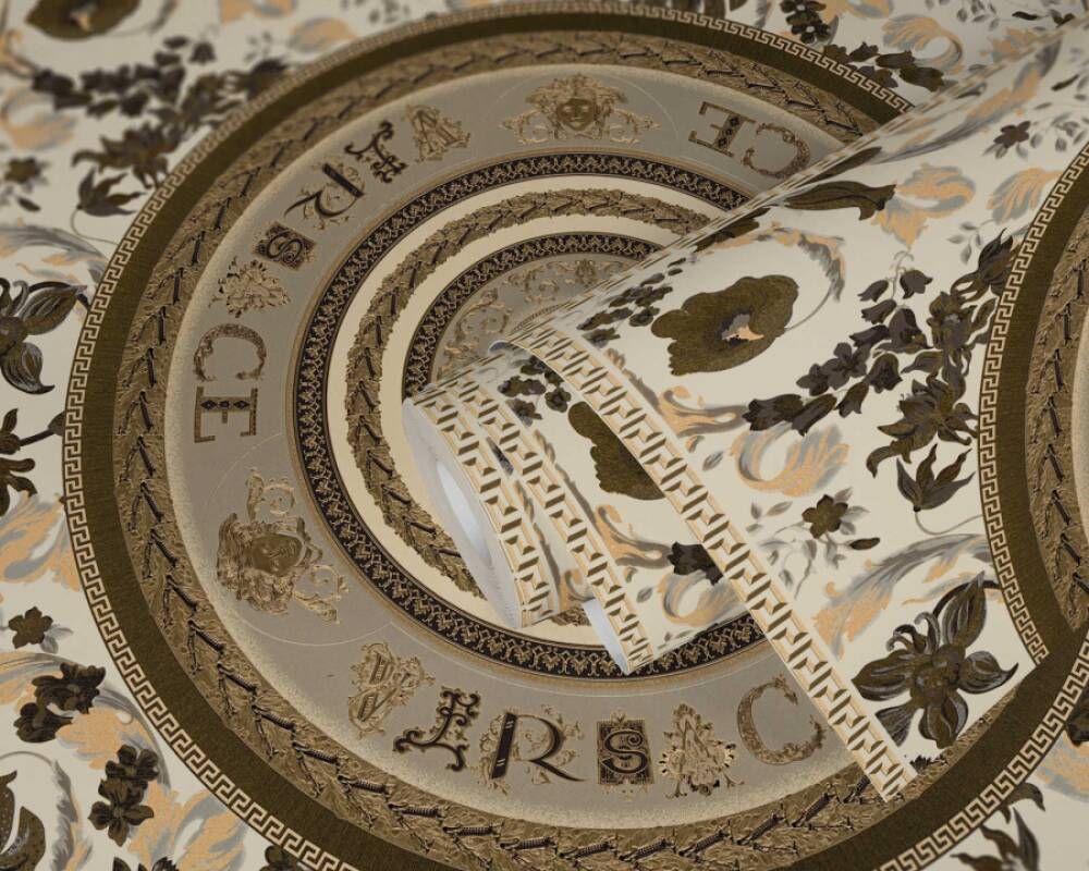 Versace 5 Koleksiyonu Barok Desen Duvar Kağıdı