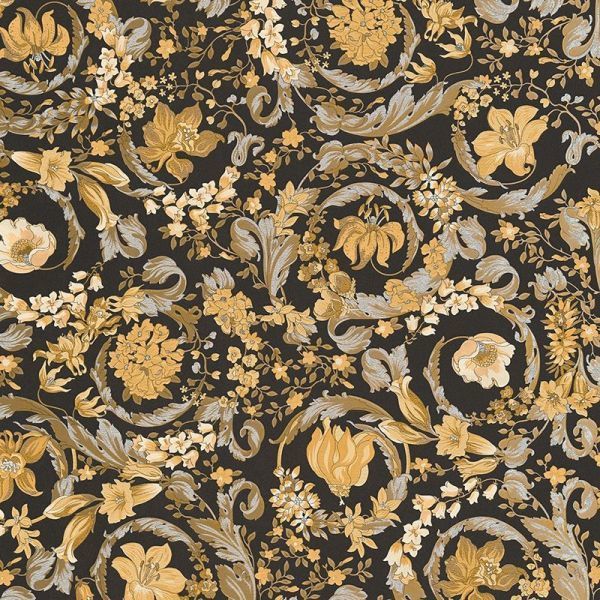 Versace 5 Koleksiyonu Barok Desen Duvar Kağıdı