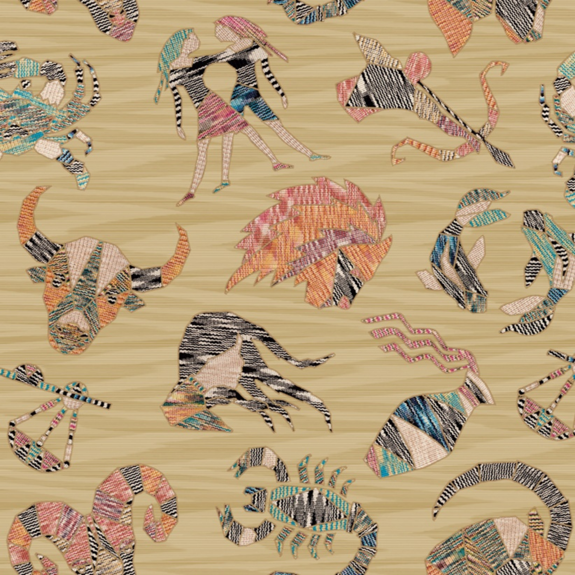 Missoni 4 Constellatıons Koleksiyonu Duvar Kağıdı