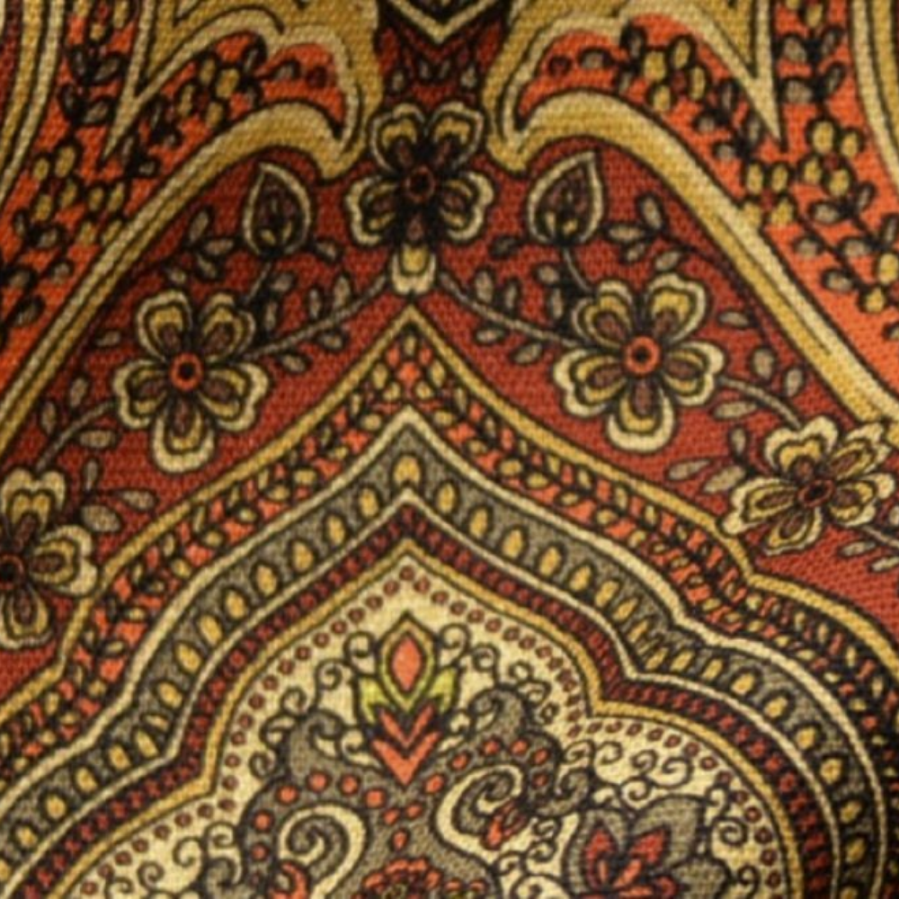 Barok Desen Perdelik Ve Döşemelik Kumaş