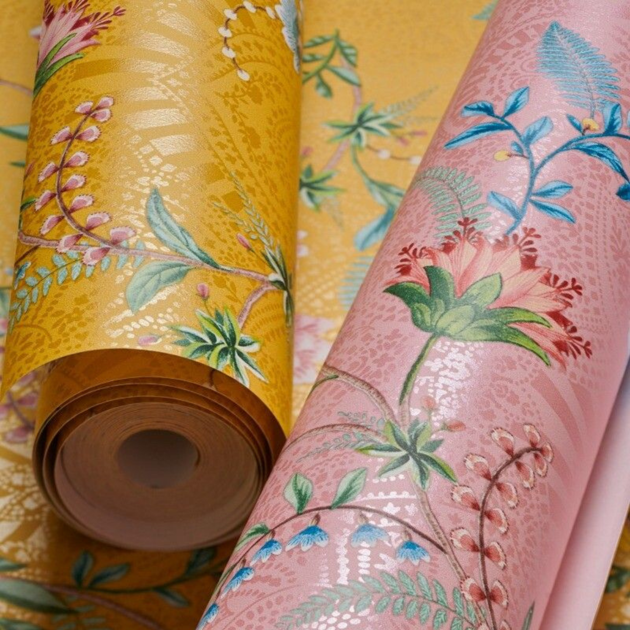 Pip Studio La Majorelle Sarı Duvar Kağıdı