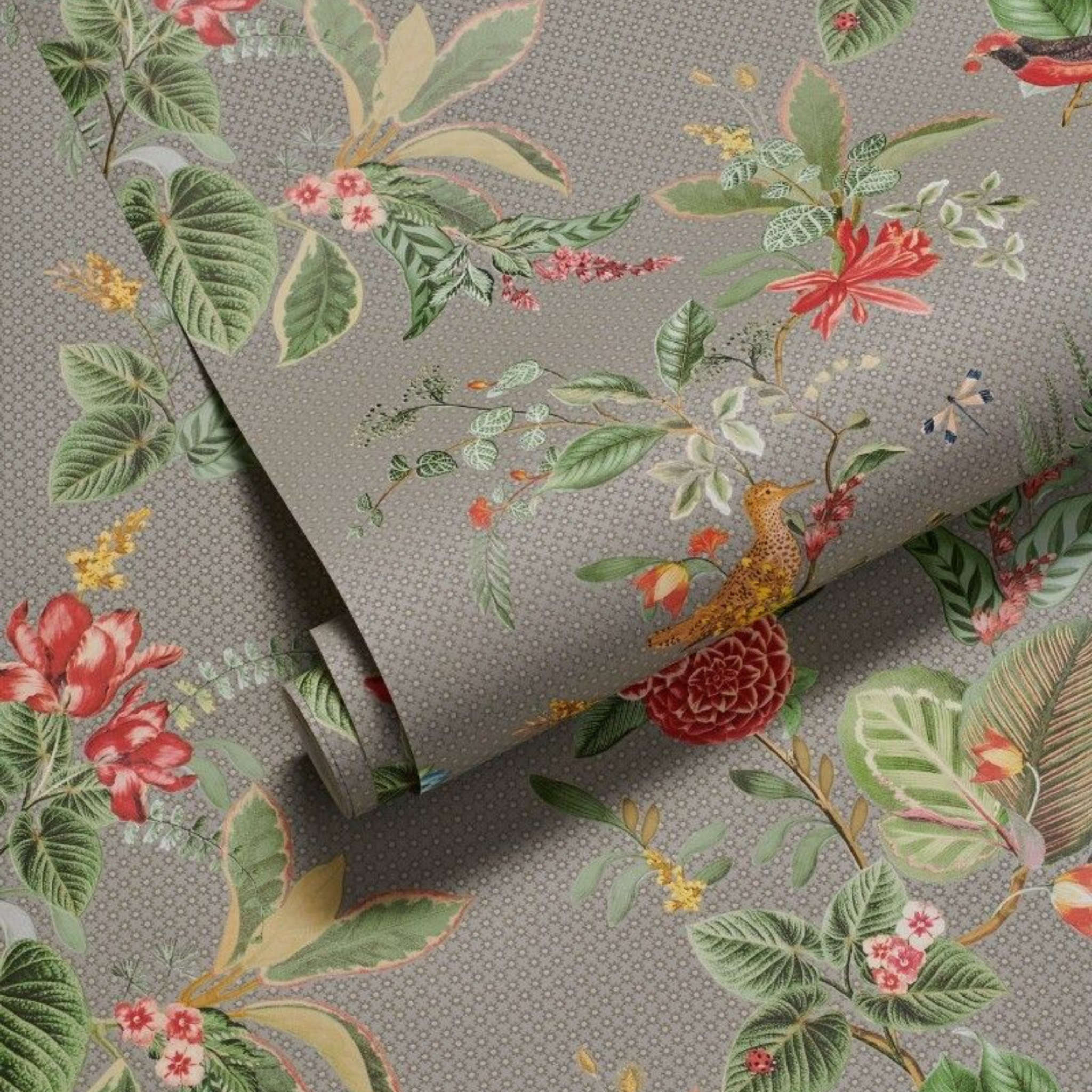 Pip Studio Botanik Florist Büyük Çiçekler Duvar Kağıdı
