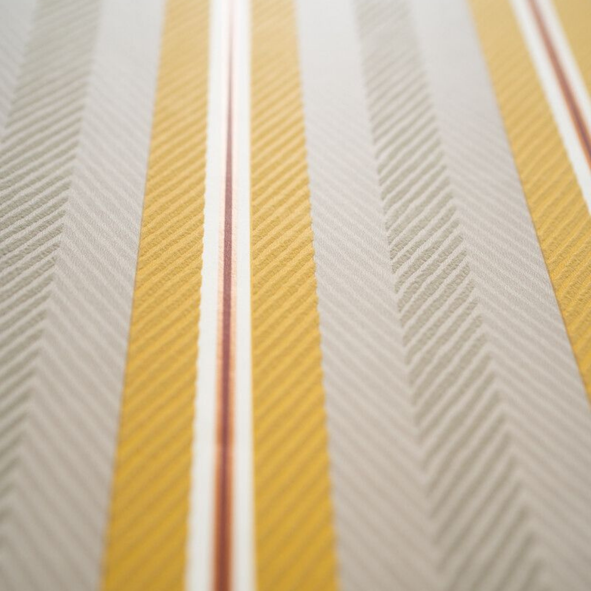 Pip Studio Blurred Lines Ocre Karamel Duvar Kağıdı