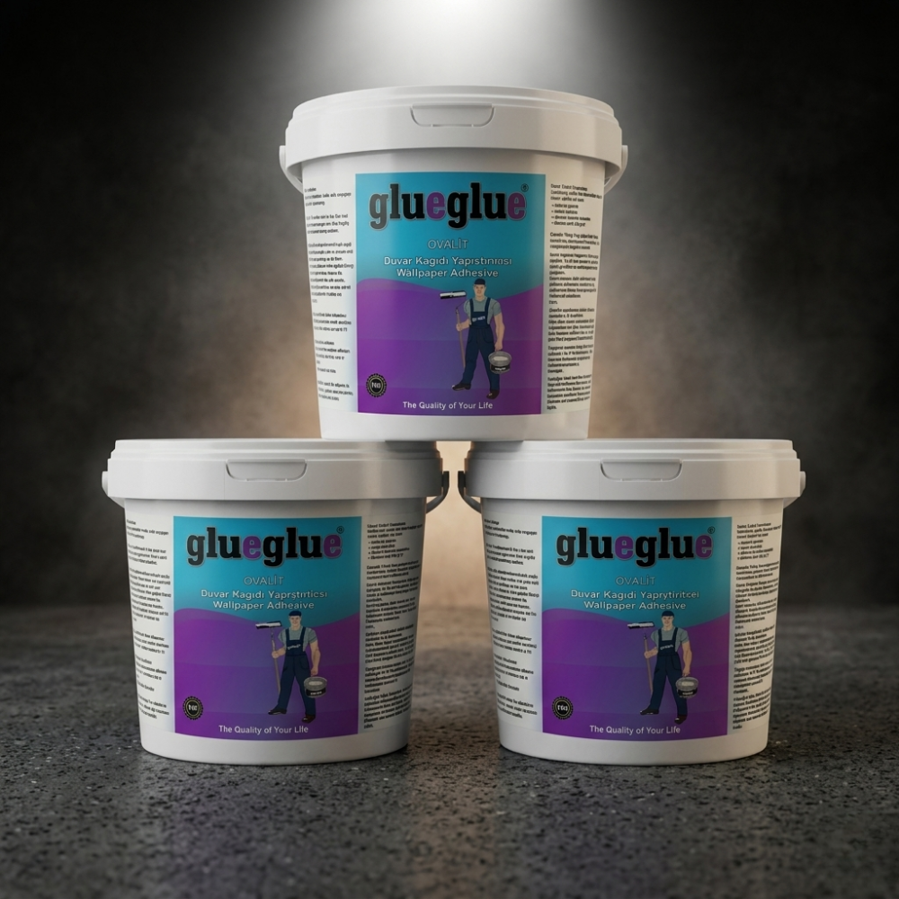 GlueGlue Ovalit Duvar Kağıdı Tutkalı 3kg