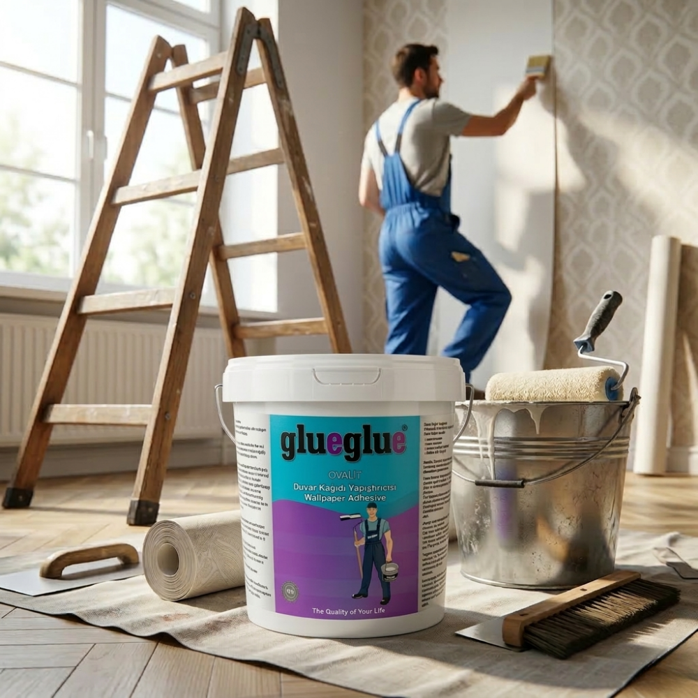 GlueGlue Ovalit Duvar Kağıdı Tutkalı 1kg