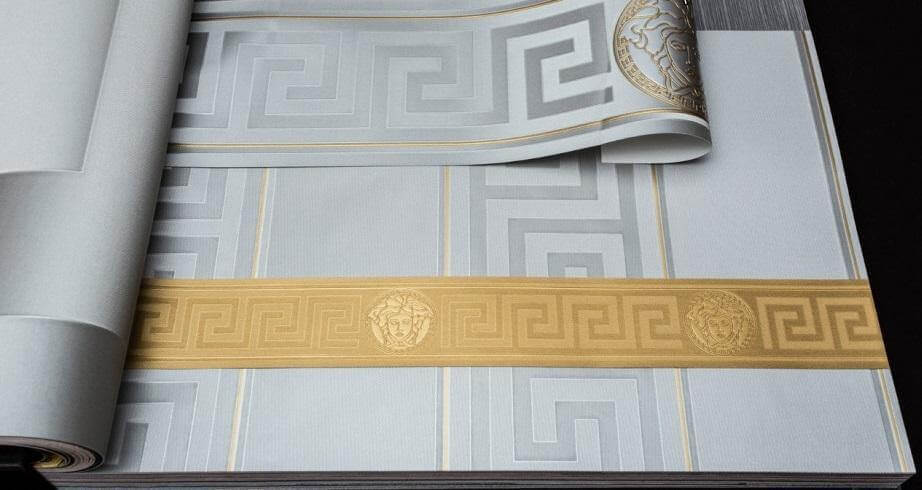 Versace Greek Ker Bordür Şerit Gold