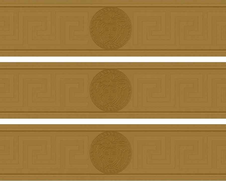 Versace Greek Ker Bordür Şerit Gold