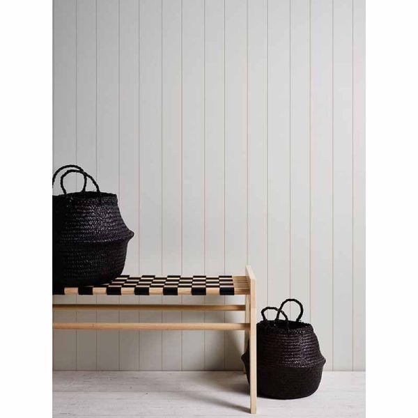 Versace Greek Key Stripe Krem Duvar Kağıdı