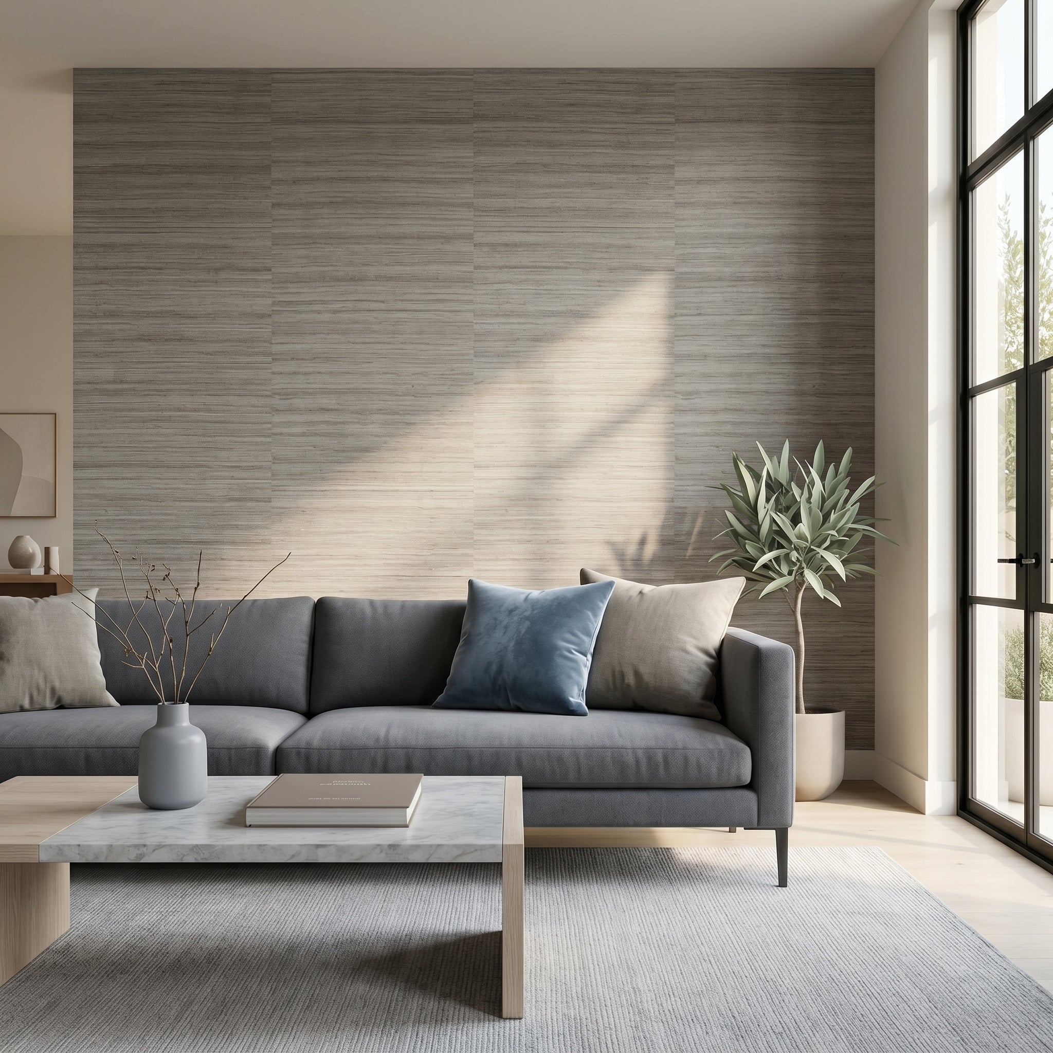 Missoni Home 5 Rafia Koleksiyonu Doğal Hasır Dokulu Duvar Kağıdı