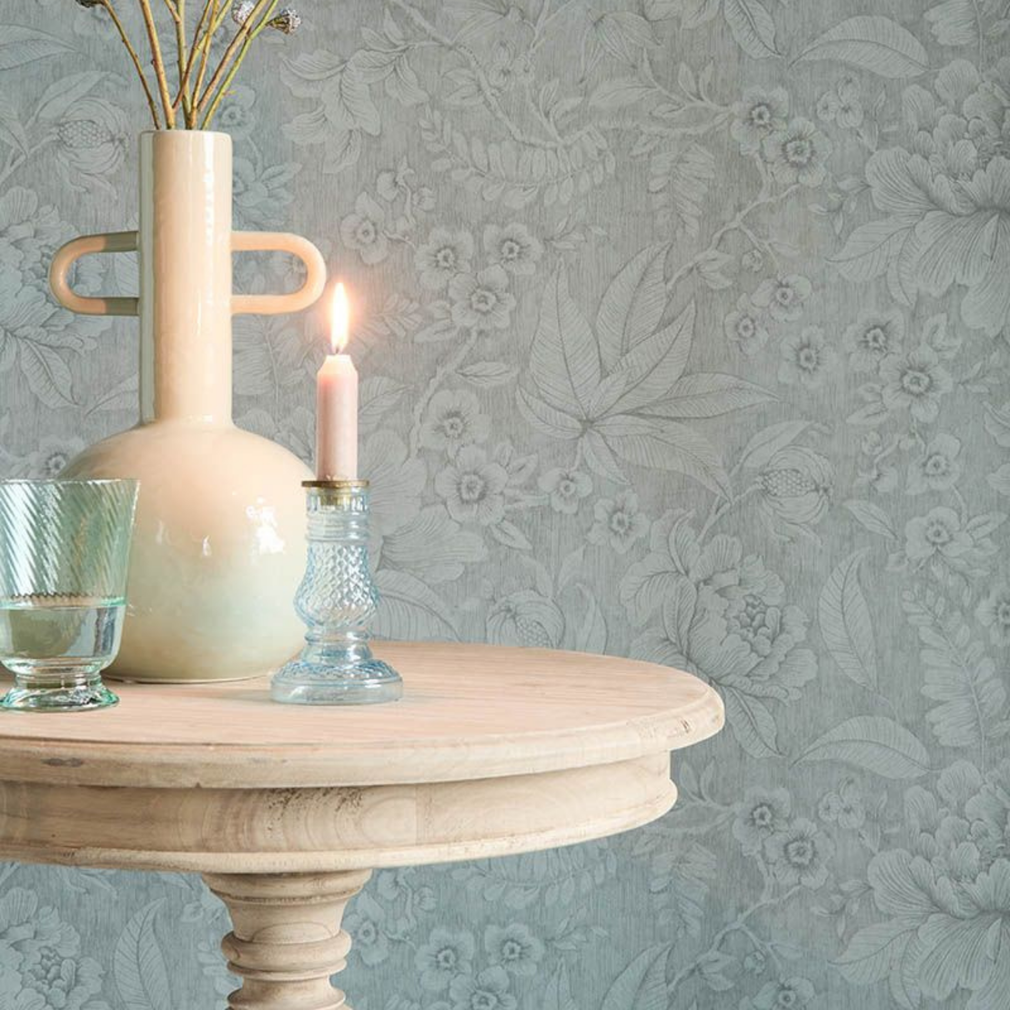 Pip Studio Casa Dei Fiori Duvar Kağıdı Yeşil