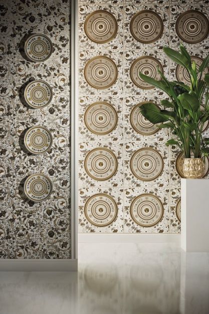Versace 5 Koleksiyonu Barok Desen Duvar Kağıdı