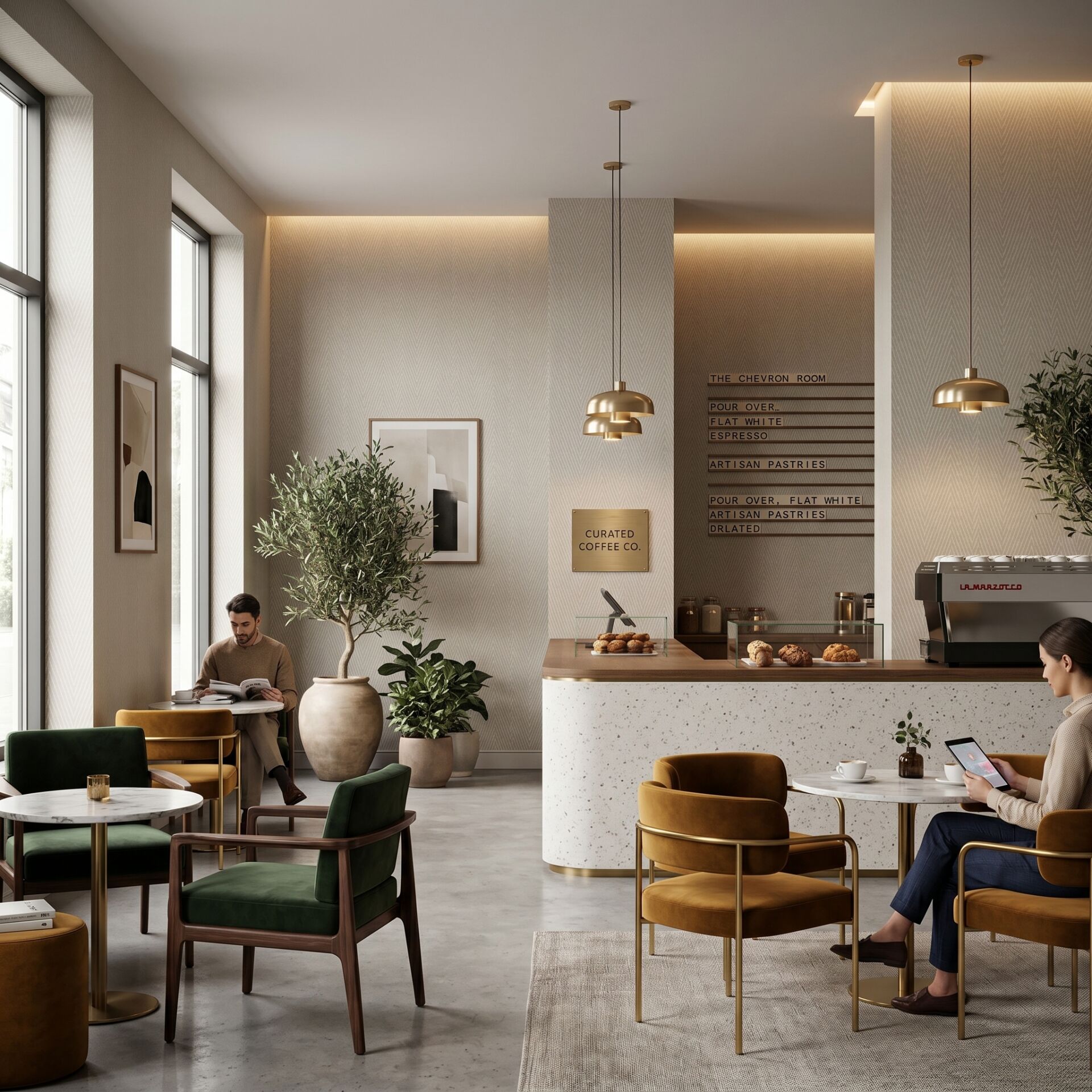 Missoni 2 Home Koleksiyonu VanessaChevron Duvar Kağıdı