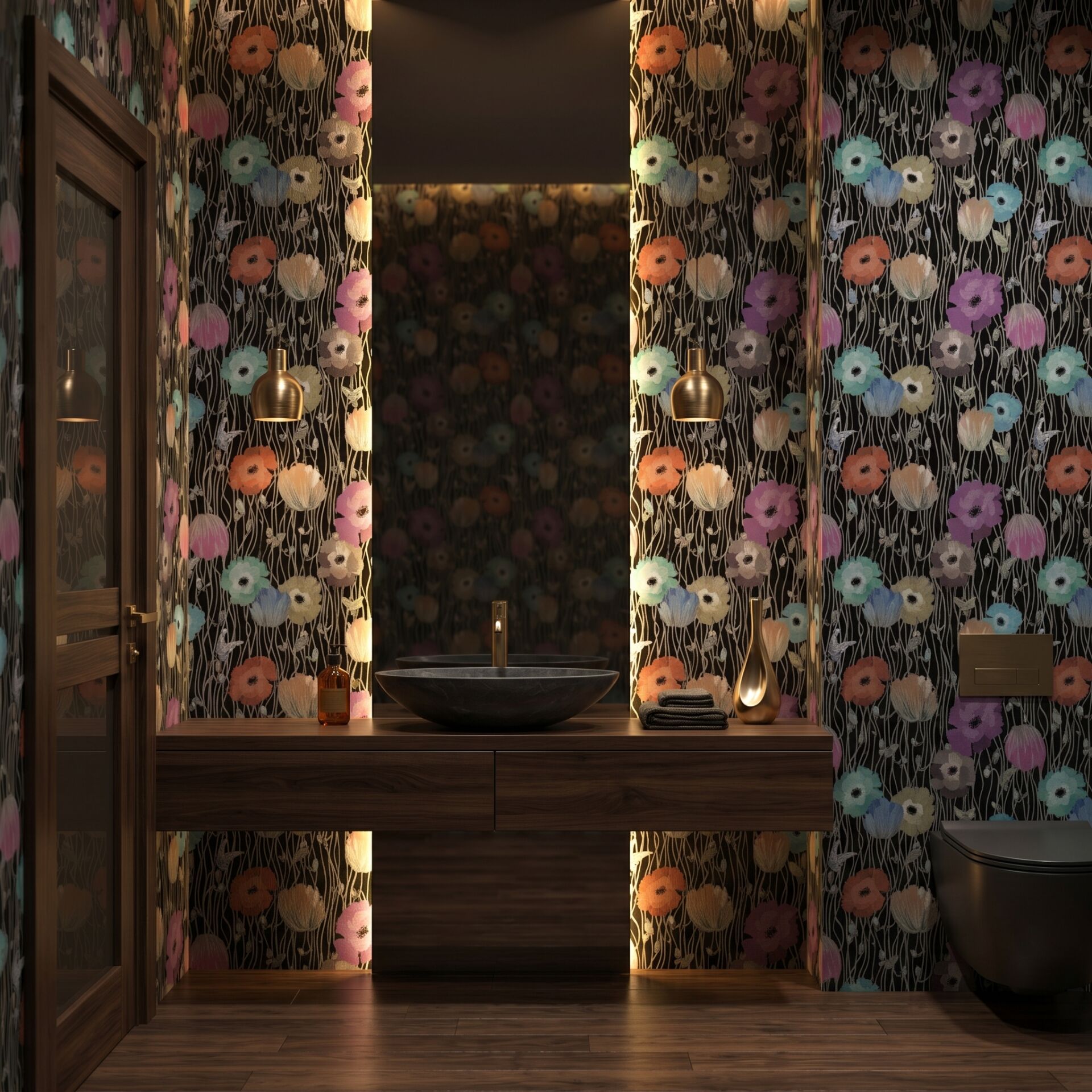Missoni 2 Home Koleksiyonu Poppies Duvar Kağıdı