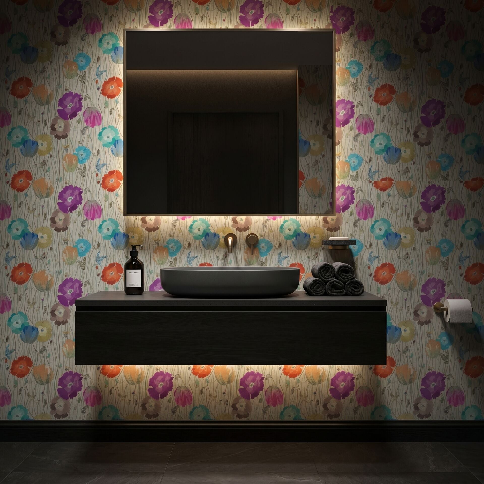 Missoni 2 Home Koleksiyonu Poppies Duvar Kağıdı