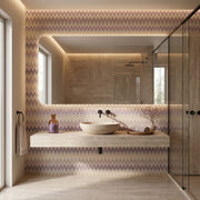 Missoni Home 1 ZigZag Multicolore Vinil Duvar Kağıdı