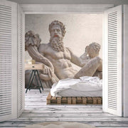 Uva Antik Zeus Ve Aşk Meleği Duvar Kağıdı
