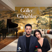 Güller ve Günahlar Dizisi Çocuk Odası (Altın Panorama) Duvar Kağıdı