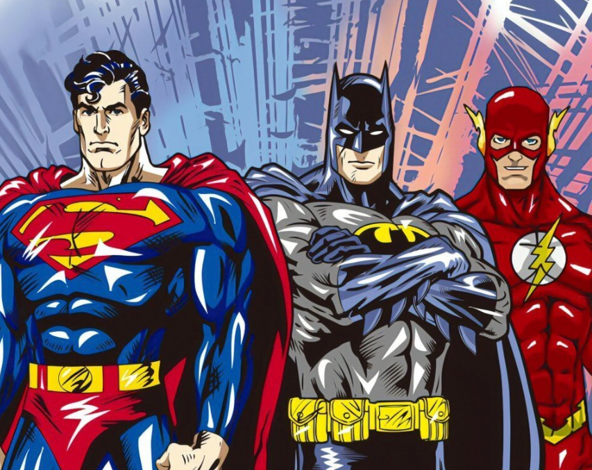 Uva Süperman Batman Kahraman Duvar Kağıdı