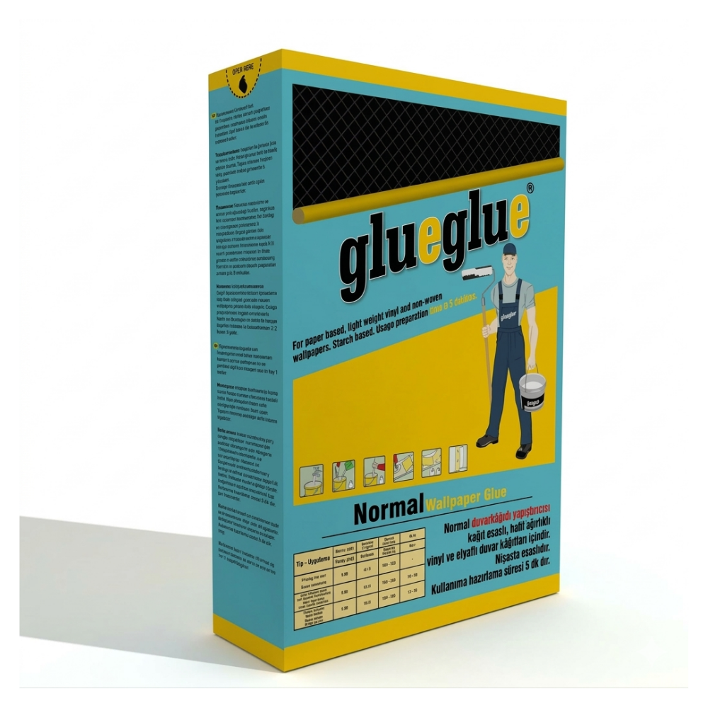 GlueGlue Normal Duvar Kağıdı Tutkalı 250 gr