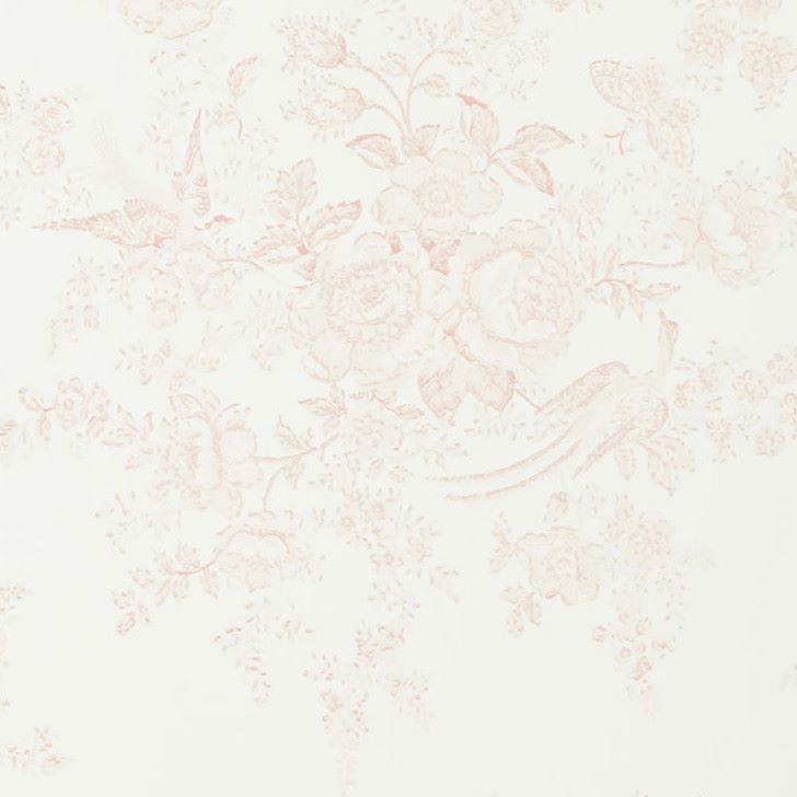 Ralph Lauren Dauphine Signature Pembe Duvar Kağıdı