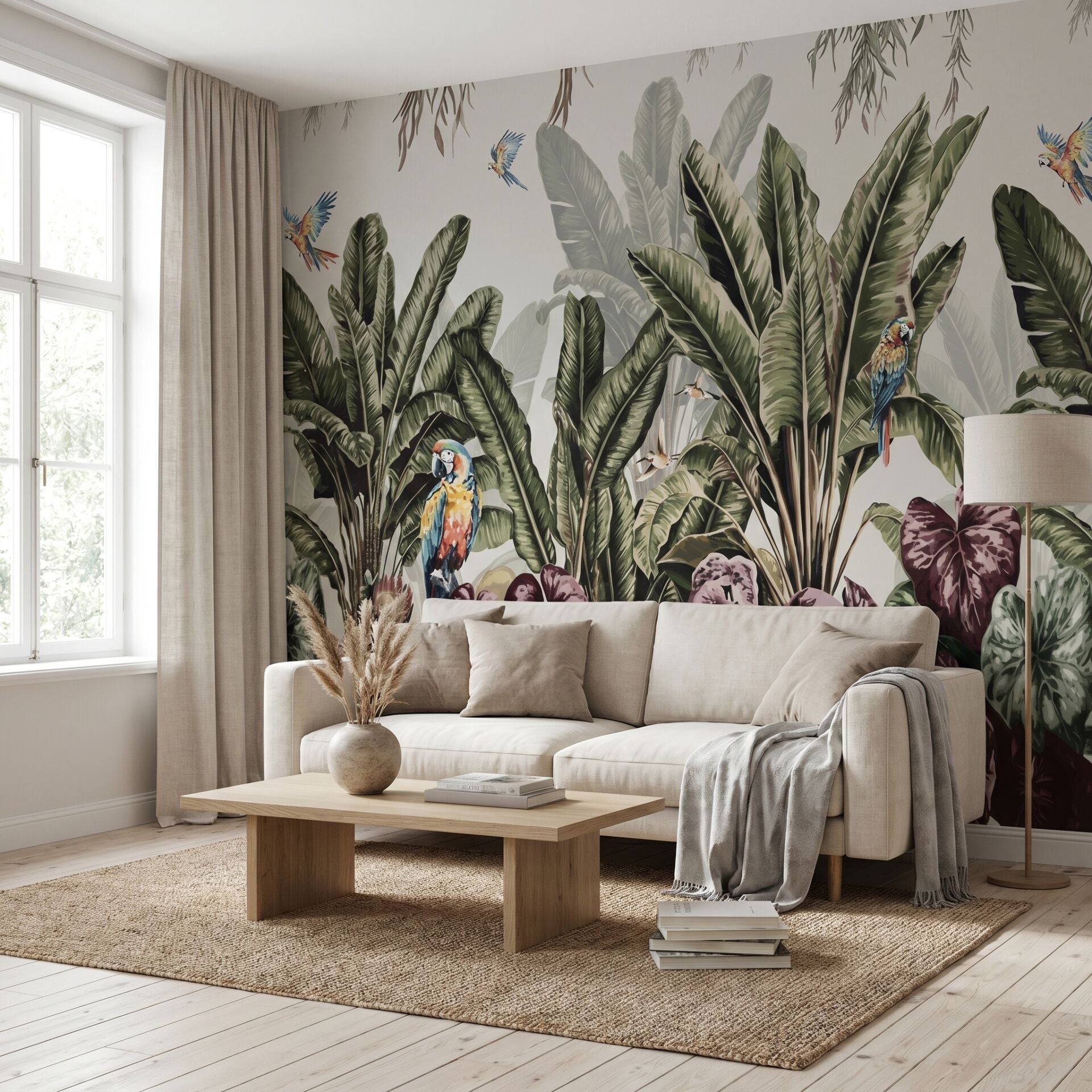 Tropical Rainforest Paradise Duvar Kağıdı