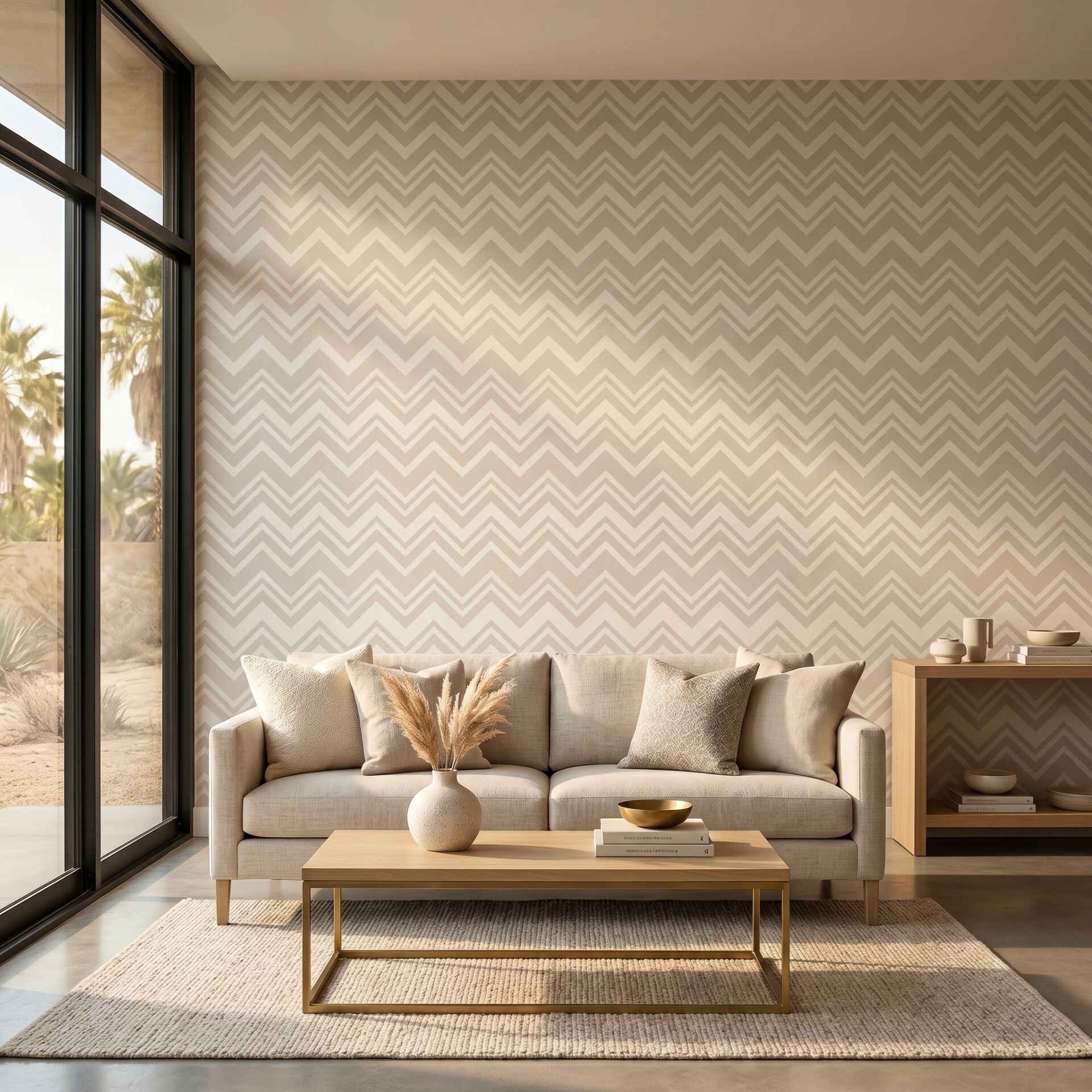 Missoni Home 3 Macro Zig Zag Duvar Kağıdı