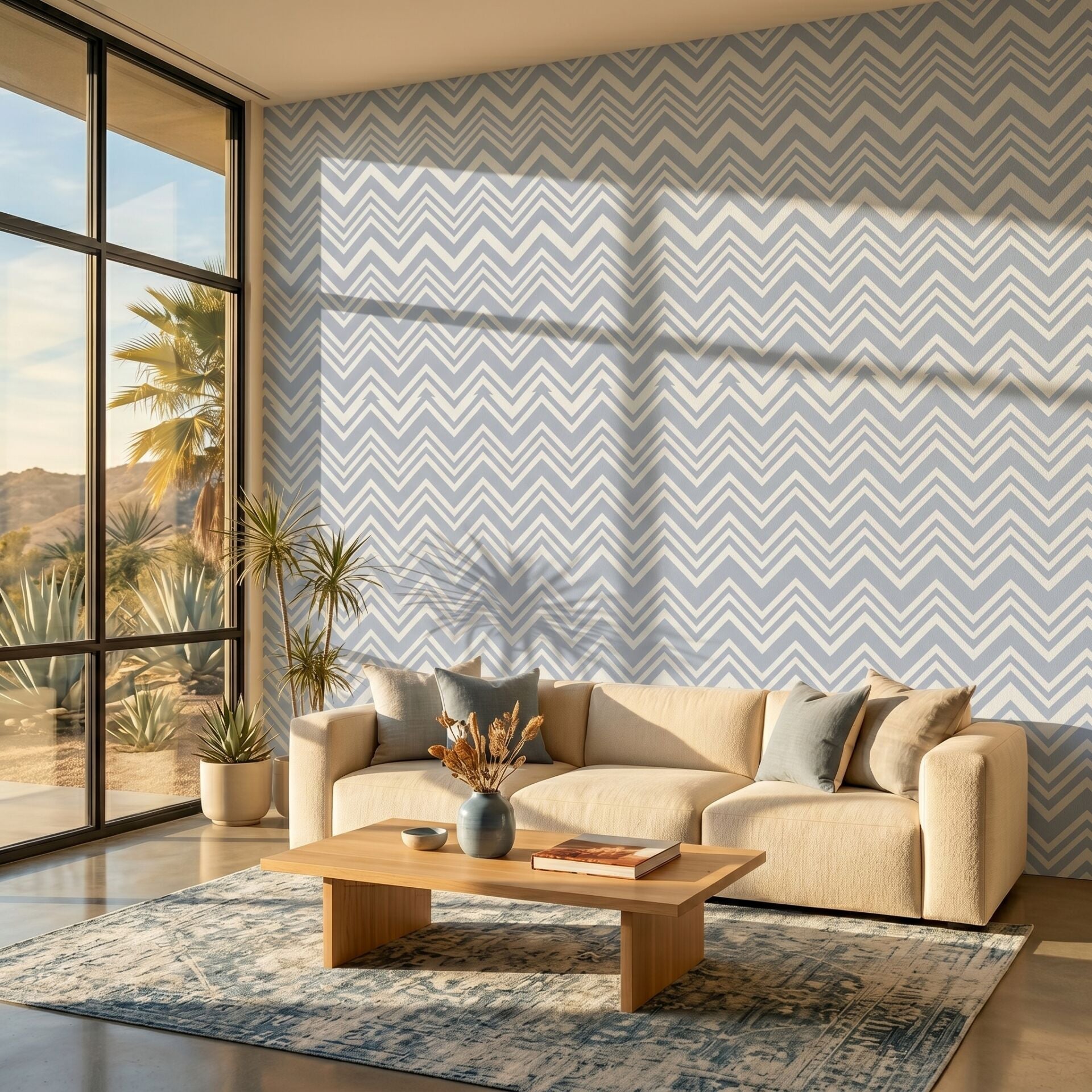Missoni Home 3 Macro Zig Zag Duvar Kağıdı