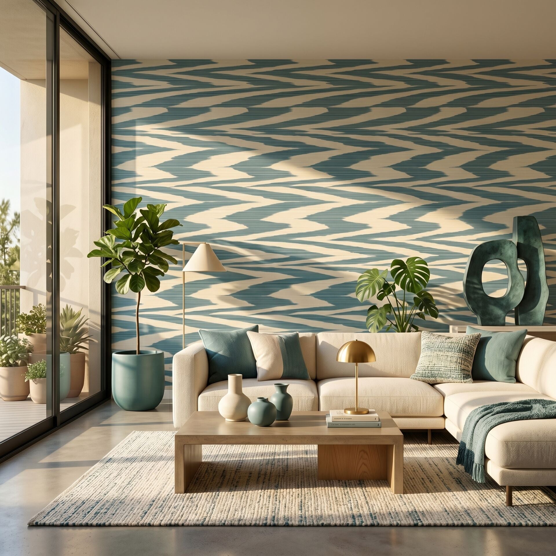 Missoni 4 Flamed Zigzag Koleksiyonu Duvar Kağıdı