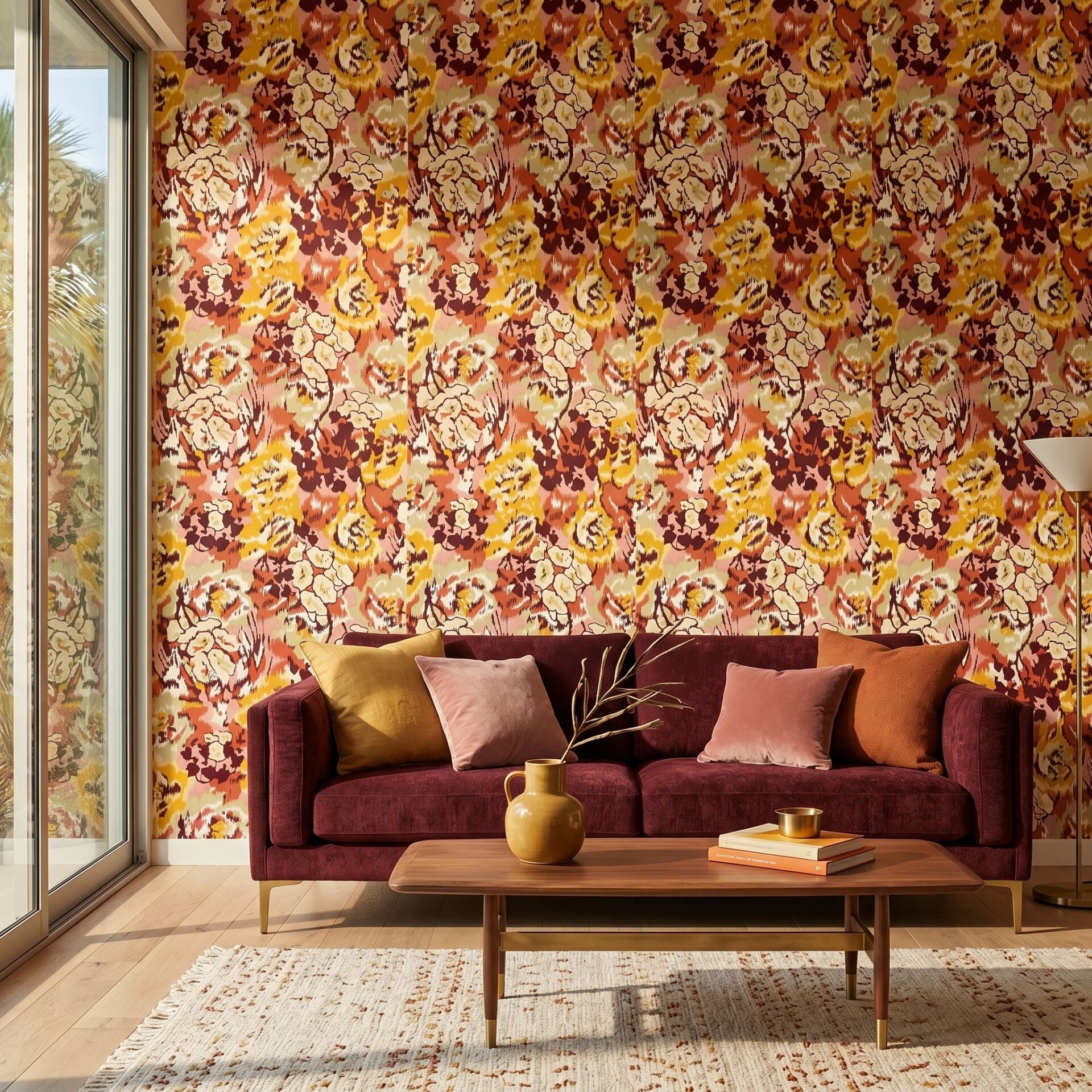 Missoni 4 Flower Pot Koleksiyonu Duvar Kağıdı
