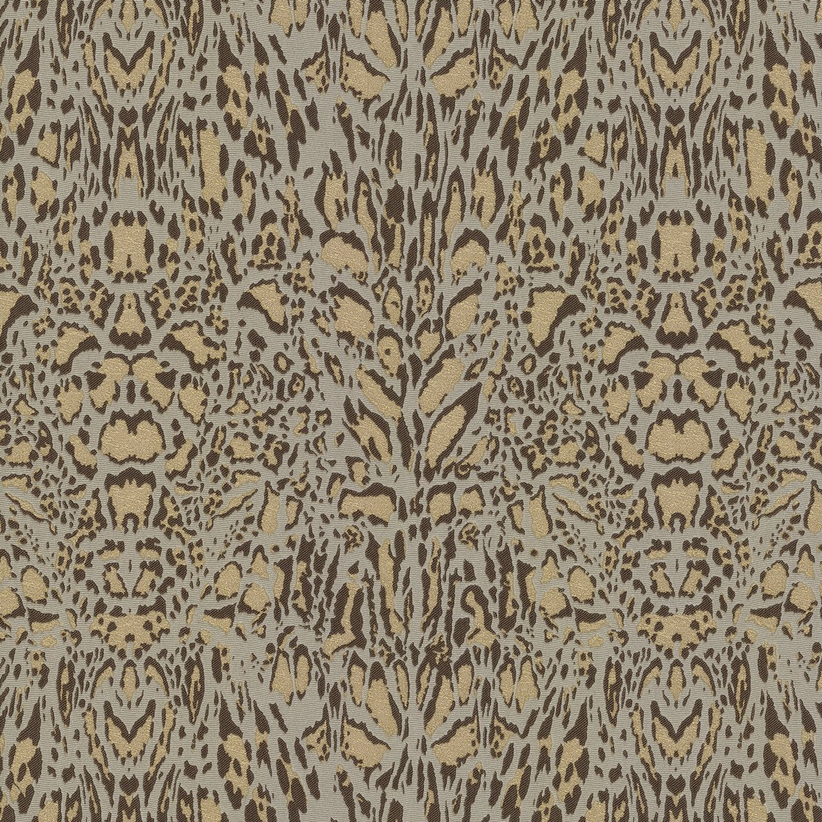 Roberto Cavalli Leopar Desen Krem Kahve Duvar Kağıdı