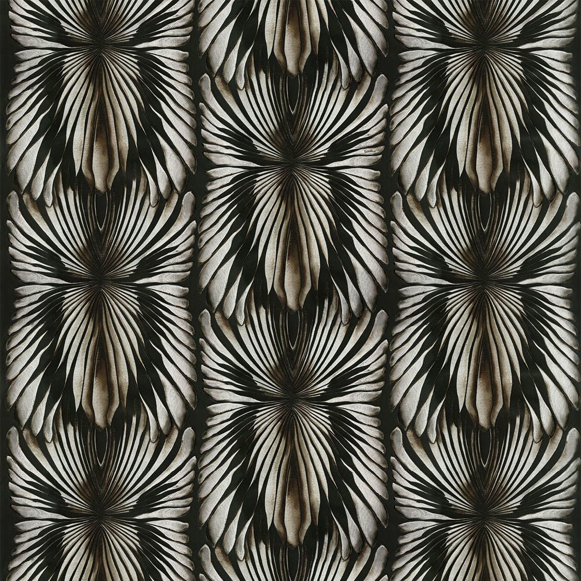 Roberto Cavalli 8 Nolu Koleksiyon Desenli Vizon Siyah