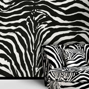 Dolce Gabbana Zebra Siyah Beyaz Duvar Kağıdı