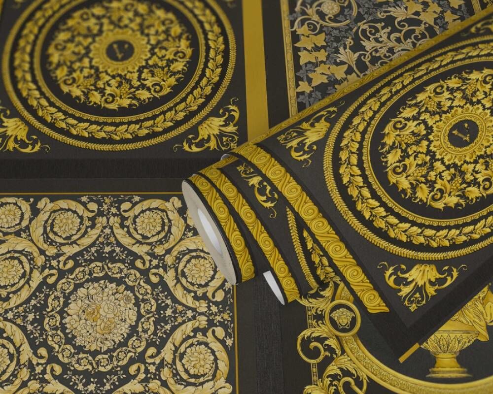 Versace 5 Barocco Mozaik Duvar Kağıdı