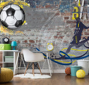 Football Fenerbahçe Duvar Yazılı Duvar Kağıdı