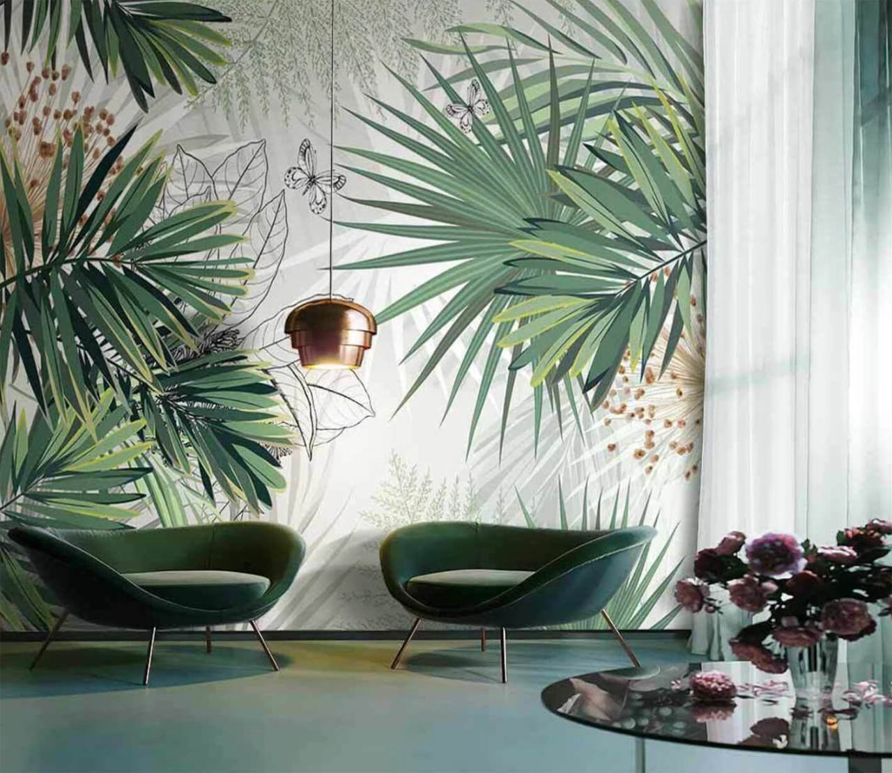 Senden Daha Güzel Dizi Efsun ( CEMRE BAYSEL ) Villa Salon Duvar Kağıdı