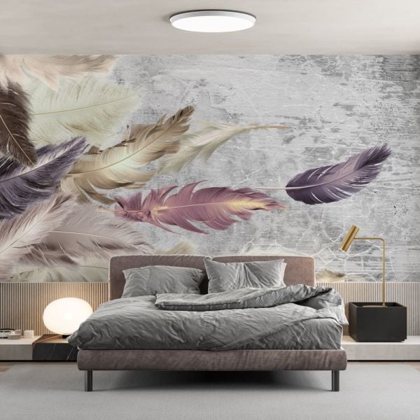 Uçuşan Tüyler Duvar Kağıdı