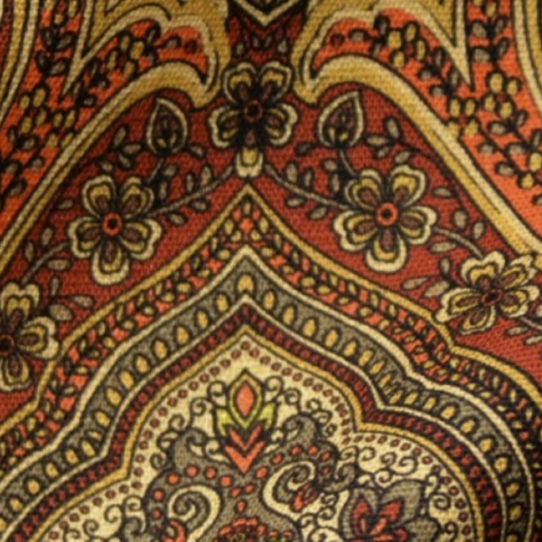 Barok Desen Perdelik Ve Döşemelik Kumaş