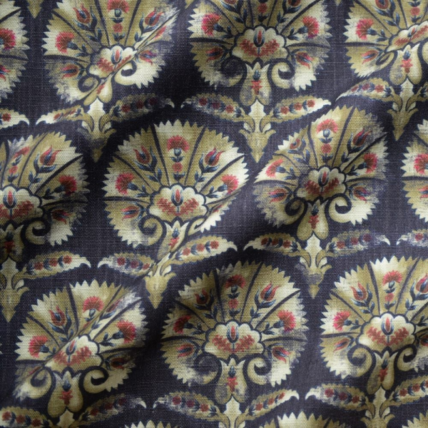 Etnik Desen Keten Döşemelik Ve Perdelik Kumaş