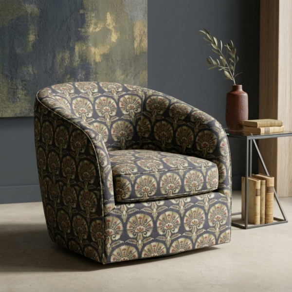 Etnik Desen Keten Döşemelik Ve Perdelik Kumaş