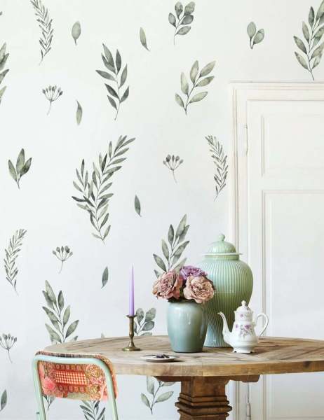 Yeşil Küçük Bahçe Bitkileri Duvar Kağıdı