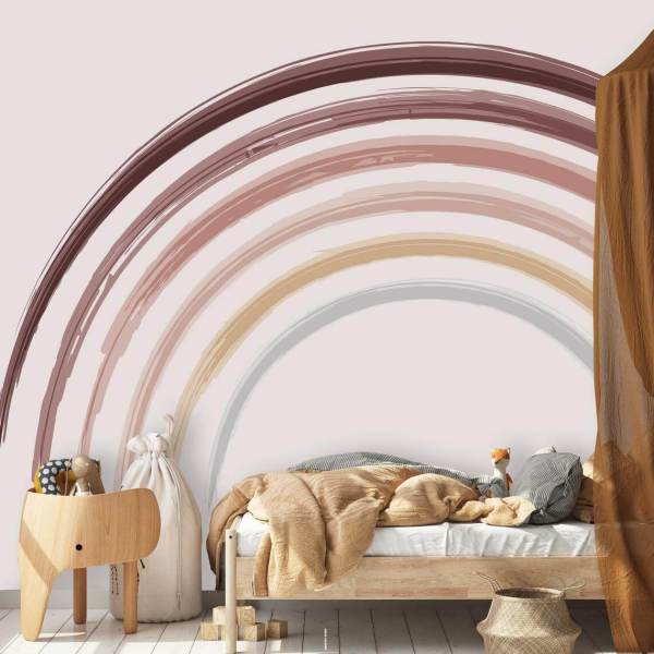 Modern Gökkuşağı Çocuk Pano Kağıt