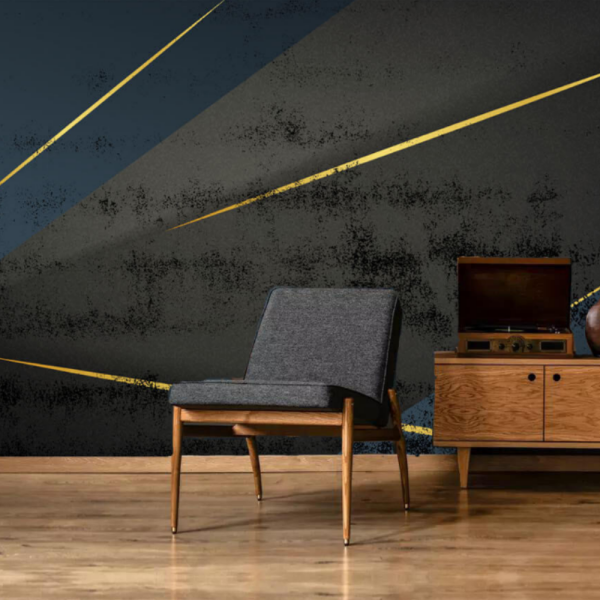 Doğduğun Ev Kaderindir Dizi Mehdi (İbrahim Çelikkol) Geometrik Duvar Kağıdı